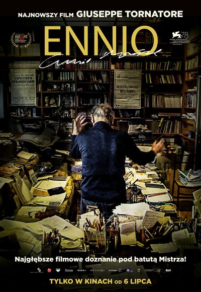 Plakat Filmu Ennio (2021) [Dubbing PL] - Cały Film CDA - Oglądaj online (1080p)